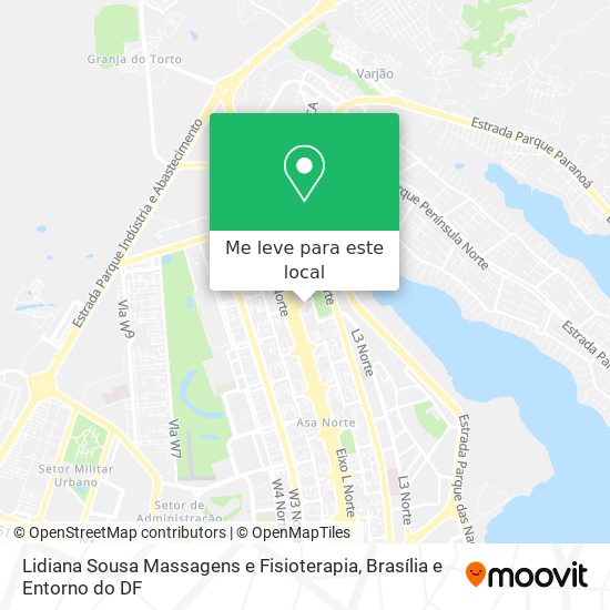 Lidiana Sousa  Massagens e Fisioterapia mapa