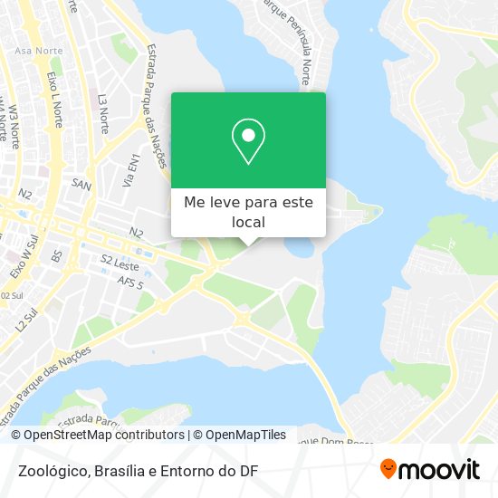 Zoológico mapa