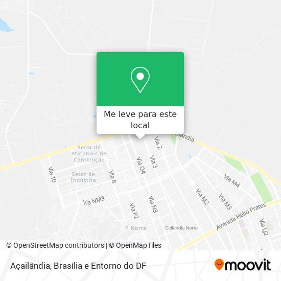 Açailândia mapa