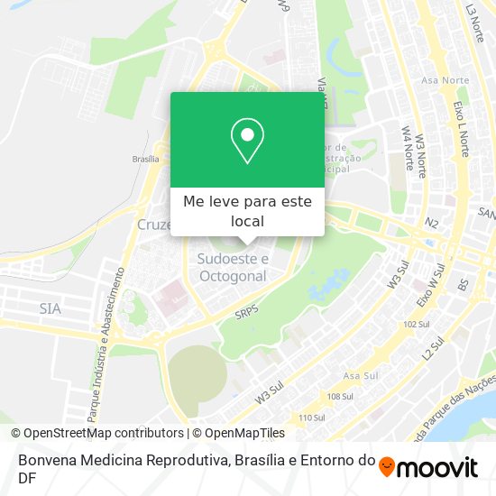 Bonvena Medicina Reprodutiva mapa