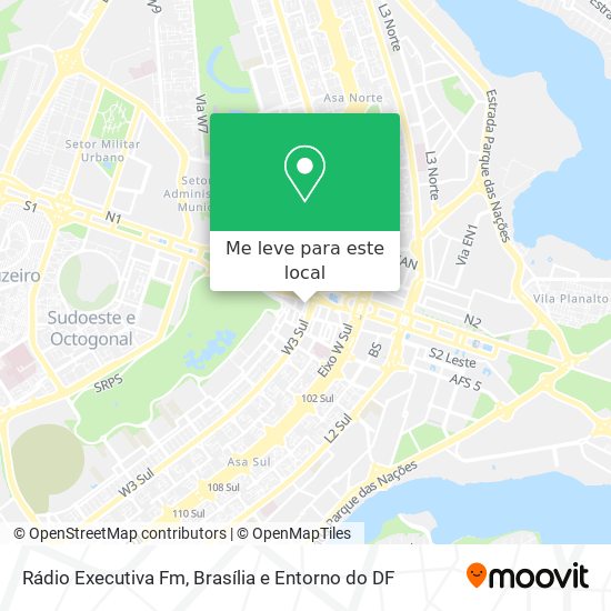 Rádio Executiva Fm mapa