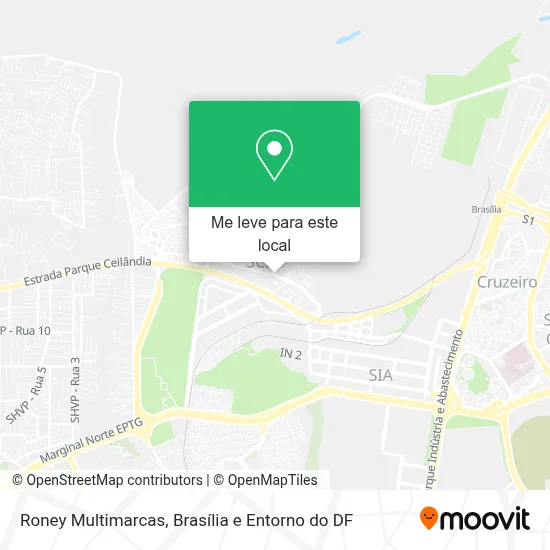 Roney Multimarcas mapa