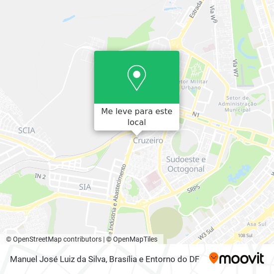 Manuel José Luiz da Silva mapa