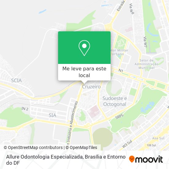 Allure Odontologia Especializada mapa