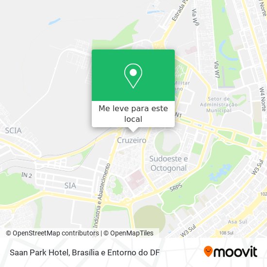 Saan Park Hotel mapa