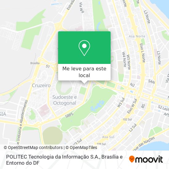 POLITEC Tecnologia da Informação S.A. mapa