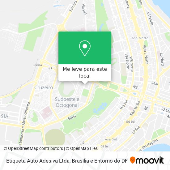 Etiqueta Auto Adesiva Ltda mapa