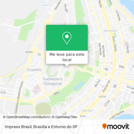 Impress Brasil mapa