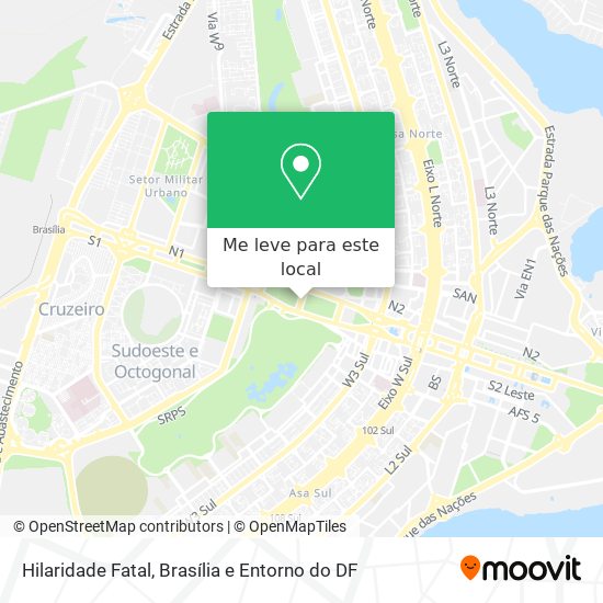 Hilaridade Fatal mapa