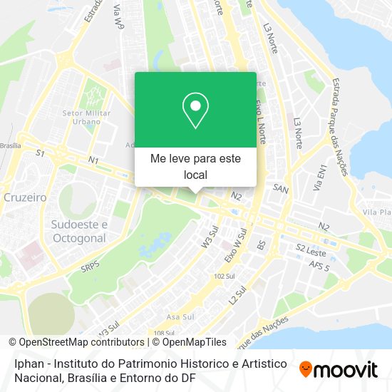 Iphan - Instituto do Patrimonio Historico e Artistico Nacional mapa