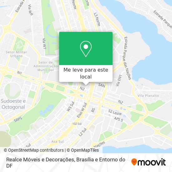 Realce Móveis e Decorações mapa