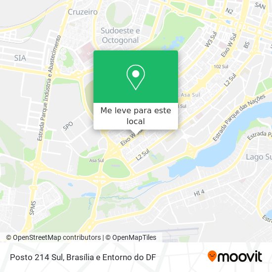 Posto 214 Sul mapa