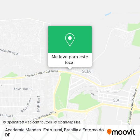 Academia Mendes -Estrutural mapa