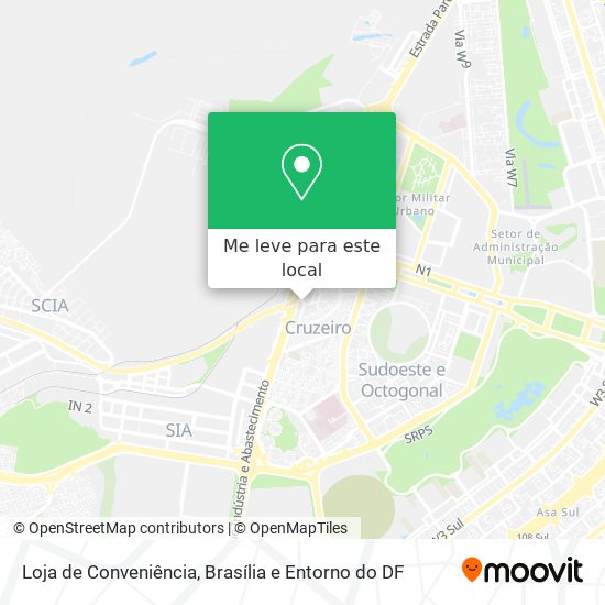 Loja de Conveniência mapa