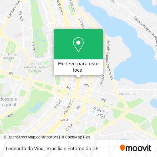 Leonardo da Vinci mapa