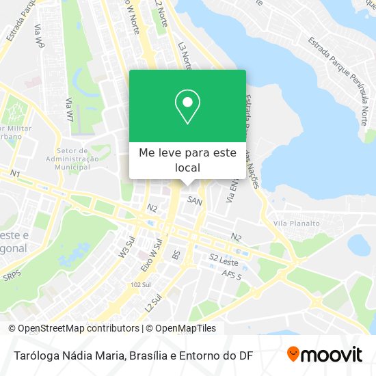Taróloga Nádia Maria mapa