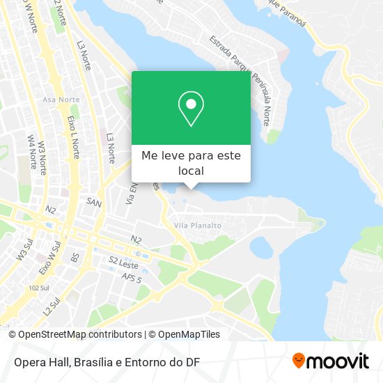 Opera Hall mapa