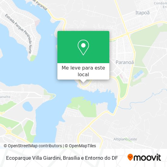 Ecoparque Villa Giardini mapa