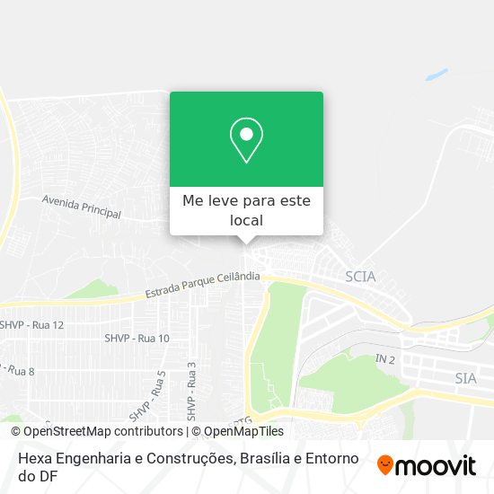Hexa Engenharia e Construções mapa