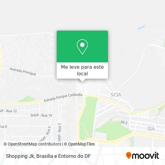 Shopping Jk mapa