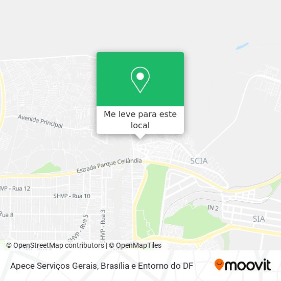 Apece Serviços Gerais mapa