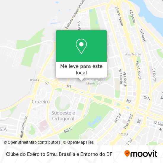 Clube do Exército Smu mapa