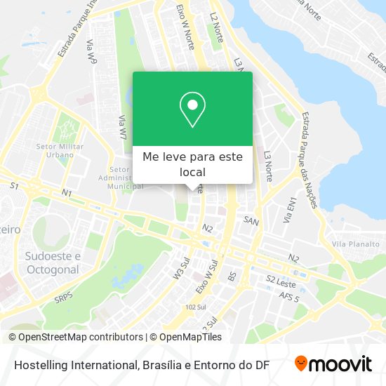 Hostelling International mapa