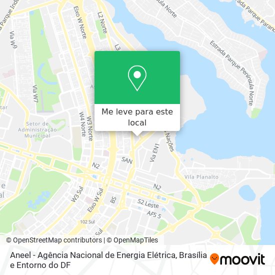 Aneel - Agência Nacional de Energia Elétrica mapa