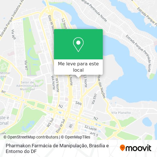 Pharmakon Farmácia de Manipulação mapa