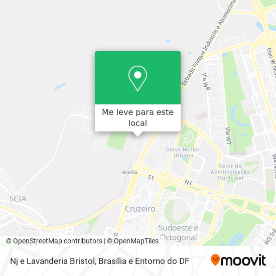 Nj e Lavanderia Bristol mapa