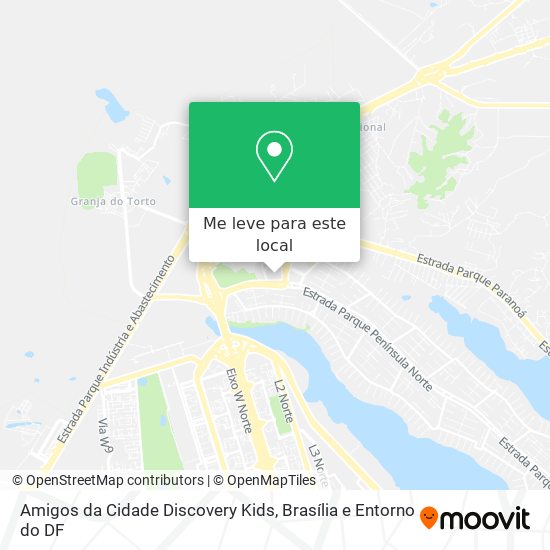 Amigos da Cidade Discovery Kids mapa