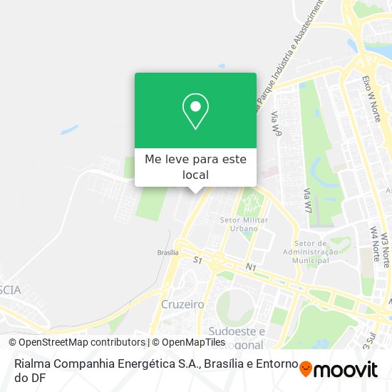 Rialma Companhia Energética S.A. mapa