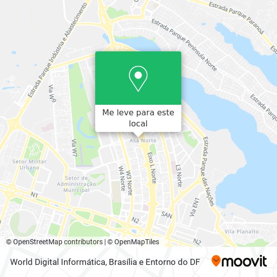 World Digital Informática mapa