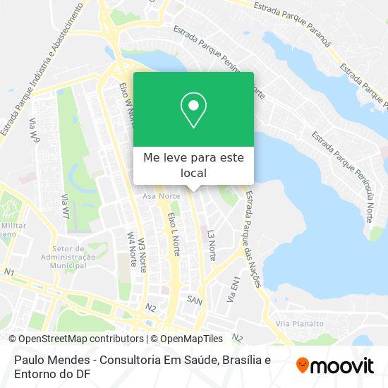 Paulo Mendes - Consultoria Em Saúde mapa