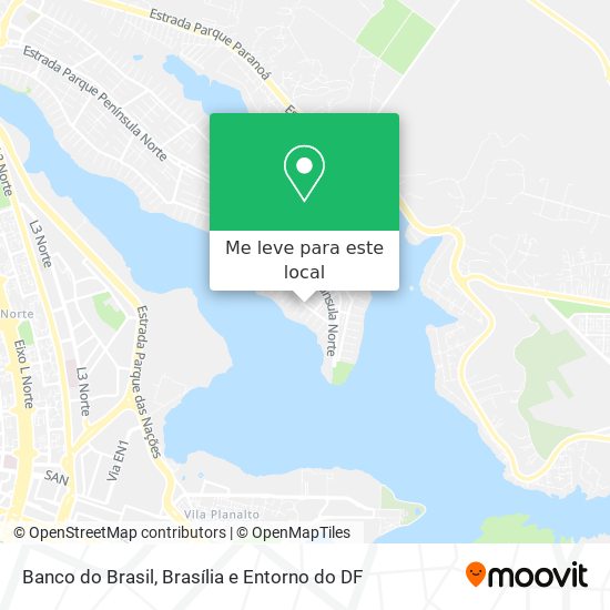 Banco do Brasil mapa