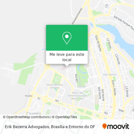 Erik Bezerra Advogados mapa