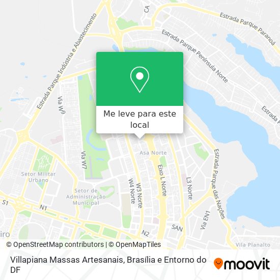 Villapiana Massas Artesanais mapa