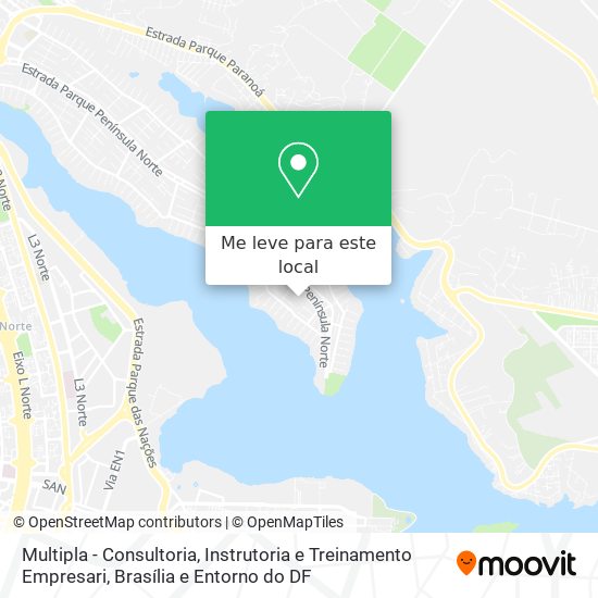 Multipla - Consultoria, Instrutoria e Treinamento Empresari mapa