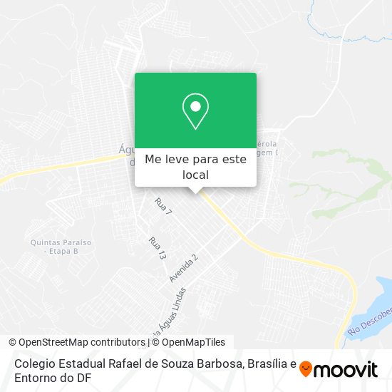 Colegio Estadual Rafael de Souza Barbosa mapa