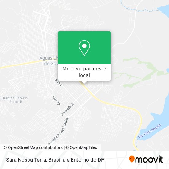 Sara Nossa Terra mapa