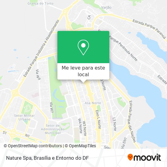 Nature Spa mapa