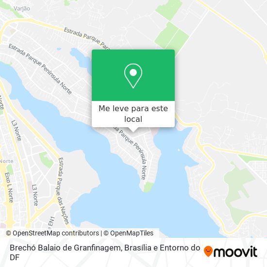 Brechó Balaio de Granfinagem mapa