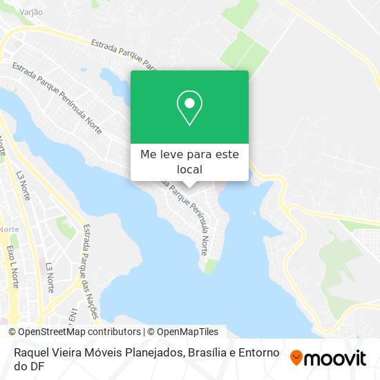 Raquel Vieira Móveis Planejados mapa