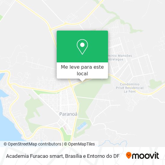 Academia Furacao smart mapa