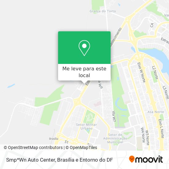 Smp*Wn Auto Center mapa