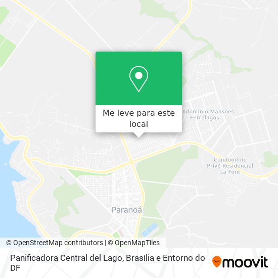 Panificadora Central del Lago mapa