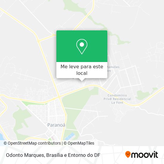 Odonto Marques mapa