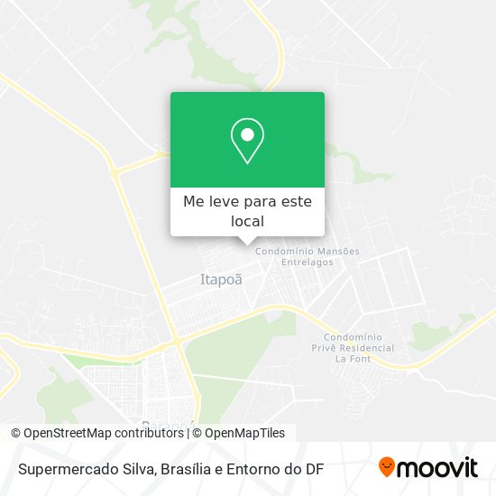 Supermercado Silva mapa