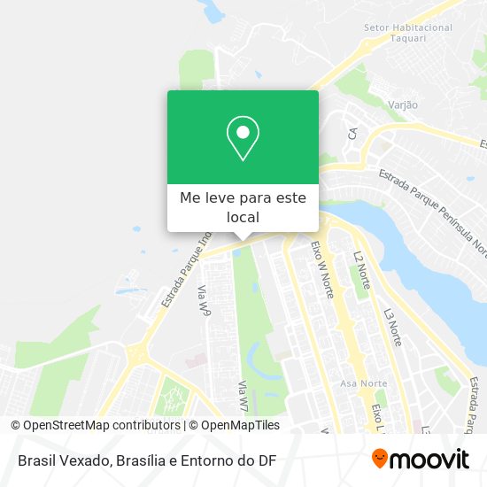 Brasil Vexado mapa