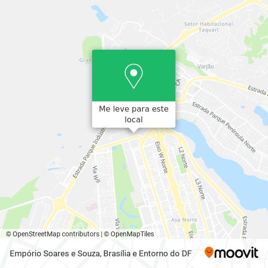 Empório Soares e Souza mapa